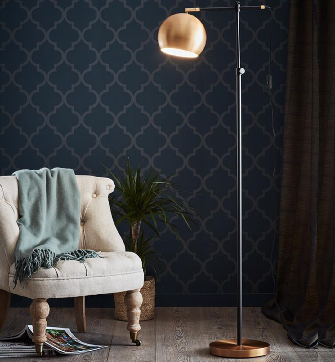 Chester gulvlampe - Bronse-Gulvlamper-Marksløjd-Bronse-Mrk-107231-Lightup.no