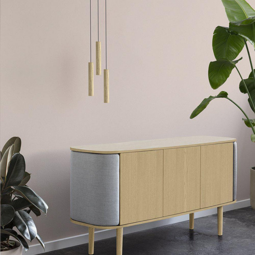 Chimes Cluster 3-Takpendler-Umage-Eik natur-2230-Lightup.no