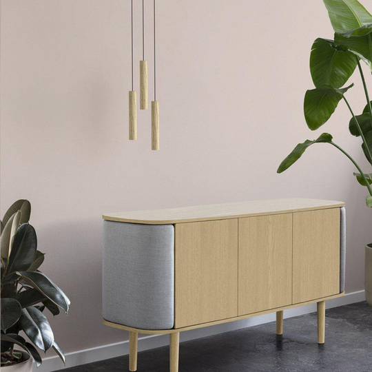 Chimes Cluster 3-Takpendler-Umage-Eik natur-2230-Lightup.no