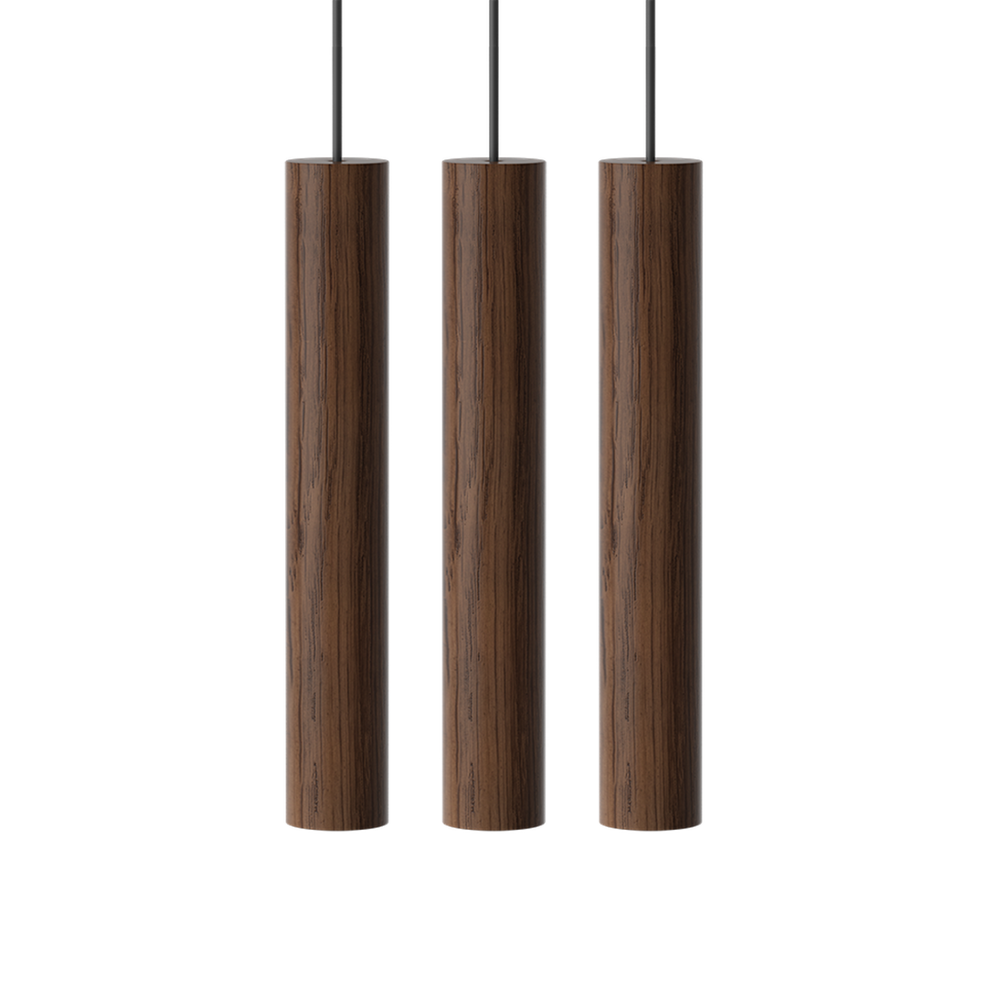 Chimes Cluster 3-Takpendler-Umage-Eik natur-2230-Lightup.no