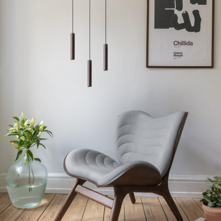 Chimes Cluster 3-Takpendler-Umage-Eik mørk-2231-Lightup.no