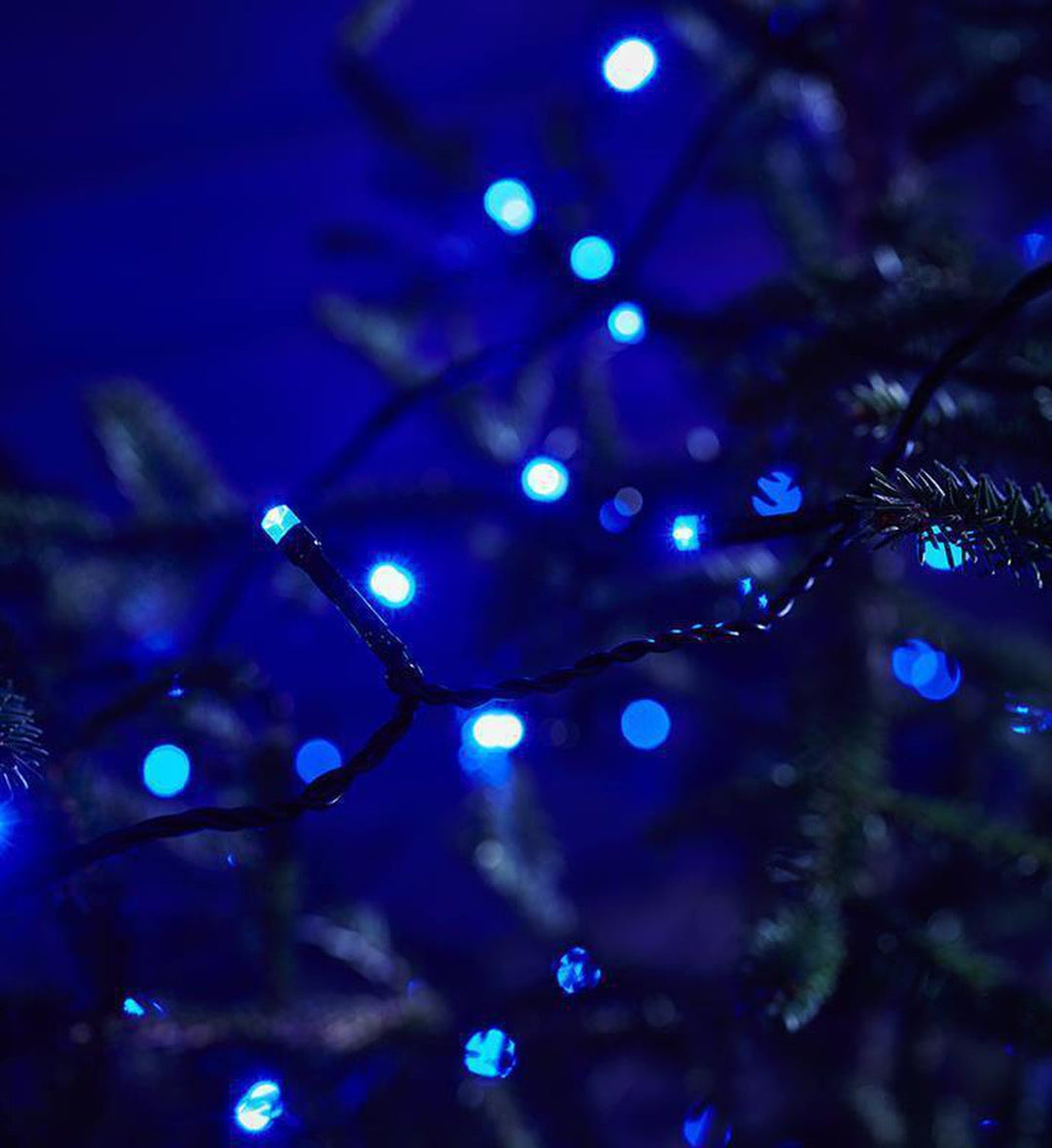 Choice lysslynge utendørs 20 meter IP44 m/fjernkontroll - Flerfarget - Svart-Julebelysning juletrelys og slynger-Marksløjd-Svart-Mrk-705337-Lightup.no