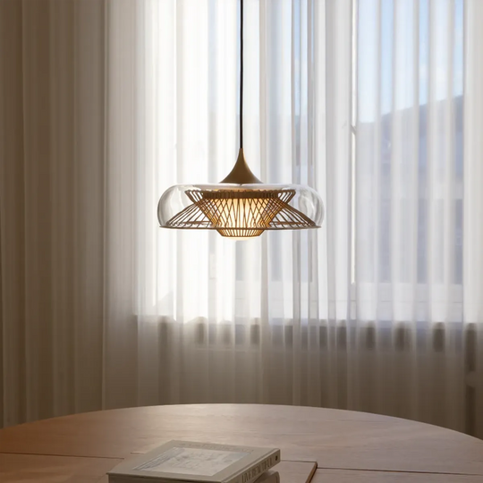 Chordis lampeskjerm-Takpendler-Umage-Messing/Klar-2523-Lightup.no