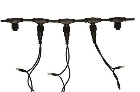 Chrissline fordeler 5 uttak 110 cm - Svart-Julebelysning juletrelys ute-Marksløjd-Svart-Mrk-8689-Lightup.no