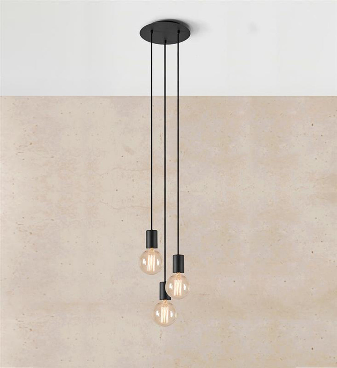 Cielo Takpendel 3-Takpendler-Marksløjd-Svart-Mrk-108733-Lightup.no