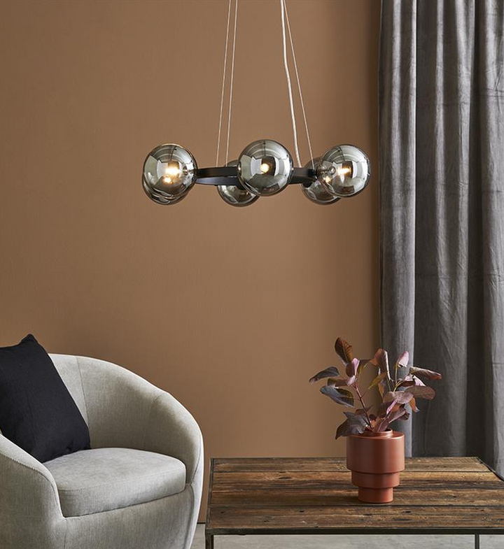 Circle takpendel - Svart/Smoke - Svart / Røyk-Takpendler-Marksløjd-Svart / Røyk-Mrk-108051-Lightup.no