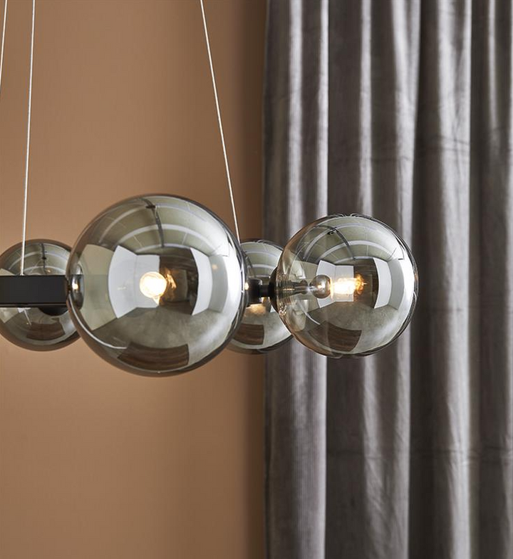 Circle takpendel - Svart/Smoke - Svart / Røyk-Takpendler-Marksløjd-Svart / Røyk-Mrk-108051-Lightup.no