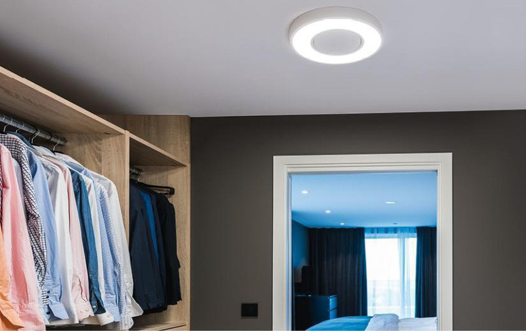Circulus 19W dimbar LED taklampe / vegglampe-Taklamper-Sg Armaturen As-Hvit-3300113-Lightup.no