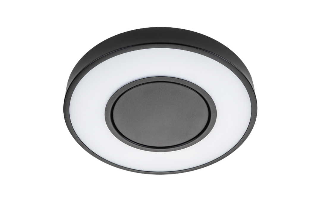 Circulus 19W dimbar LED taklampe / vegglampe-Taklamper-Sg Armaturen As-Svart-3300166-Lightup.no