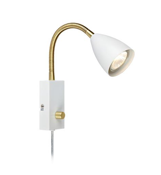 Ciro flex vegglampe - Hvit - Hvit-Vegglamper-Marksløjd-Hvit-Mrk-106588-Lightup.no