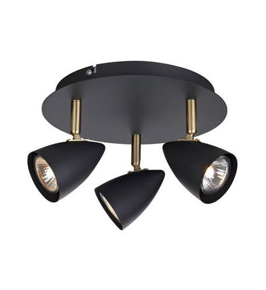 Ciro takspotter - Svart - Svart-Taklamper-Marksløjd-Svart-Mrk-106320-Lightup.no