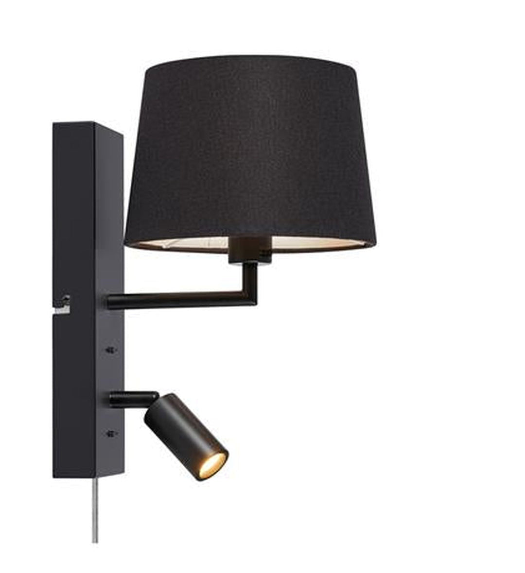 Como vegglampe - Svart-Vegglamper-Marksløjd-Svart-Mrk-108595-Lightup.no