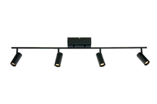 Concord takspott 4-lys-Taklamper-Aneta Lighting-Svart-76404-15-Lightup.no