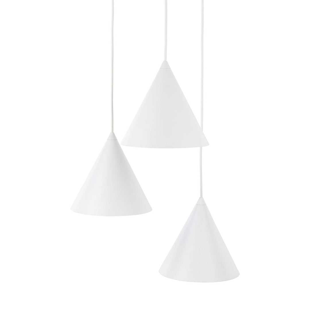 Cono rondell takpendel 3-lys-Takpendler-TK Lighting-Svart-TK-10067-Lightup.no