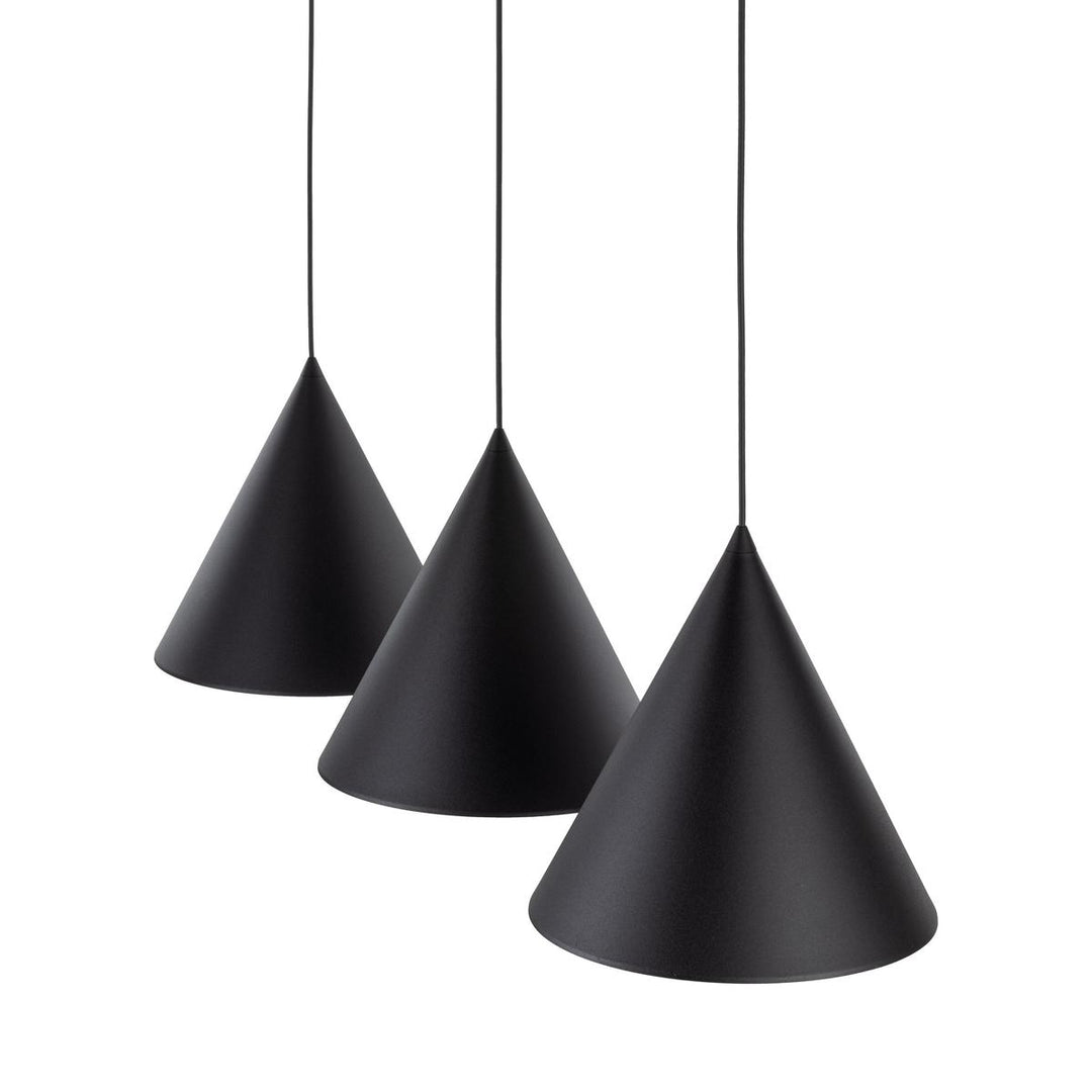 Cono takpendel 3-lys-Takpendler-TK Lighting-Svart-TK-10060-Lightup.no