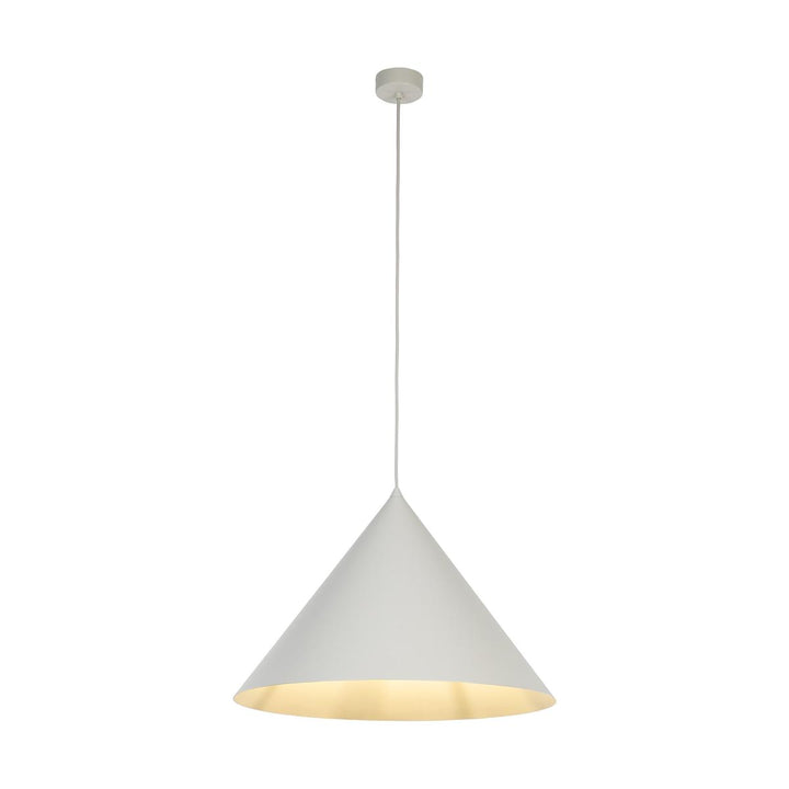 Cono takpendel 50 cm-Takpendler-TK Lighting-Gul-TK-10090-Lightup.no