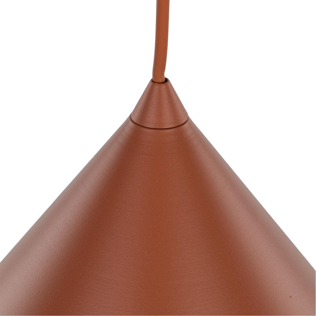 Cono takpendel 50 cm-Takpendler-TK Lighting-Gul-TK-10090-Lightup.no