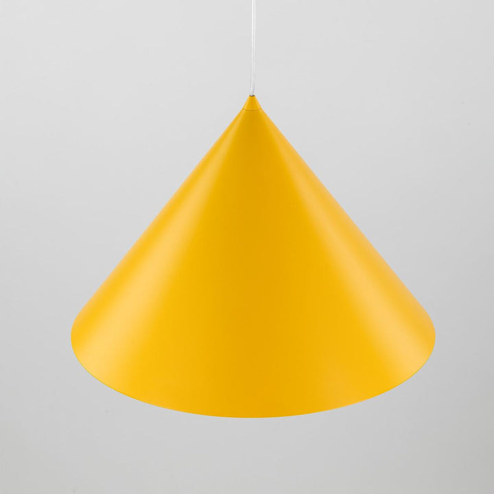 Cono takpendel 50 cm-Takpendler-TK Lighting-Gul-TK-10090-Lightup.no