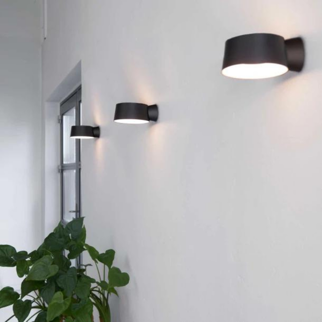 Cookie vegglampe-Vegglamper-LOOM Design-Svart-LF-832-002-Lightup.no