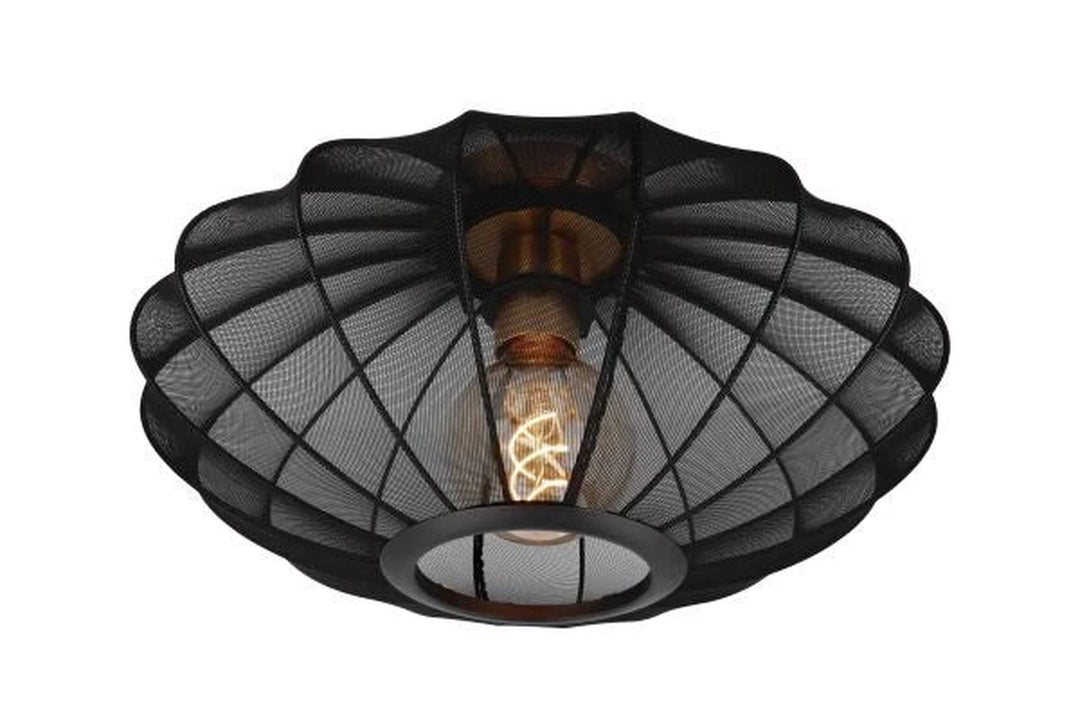 Corina taklampe 40 cm-Taklamper-Lucide-Svart-LC03147/40/30-Lightup.no