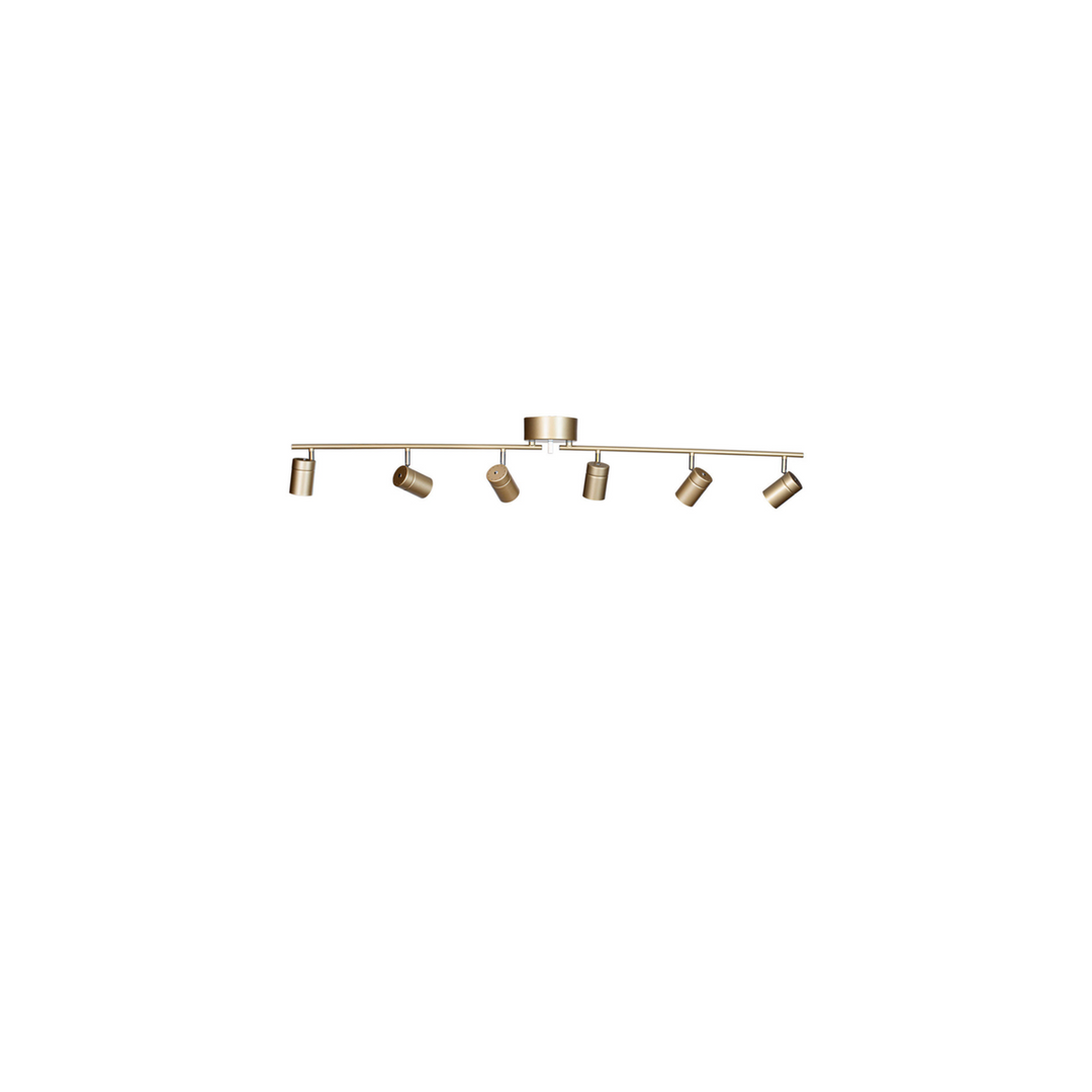 Correct takskinne 6-Taklamper-By Rydens-Gull-Brs-4202100-6501-Lightup.no