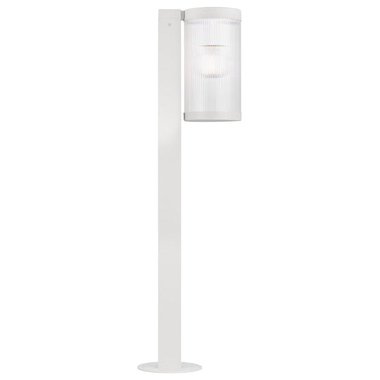 Coupar pullert 80 cm IP54 E27-Utebelysning pullert-Nordlux-Hvit-2218088001-Lightup.no
