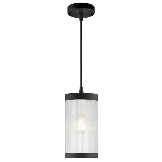 Coupar takpendel utendørs IP54 E27-Utebelysning taklampe-Nordlux-Svart-2218053003-Lightup.no