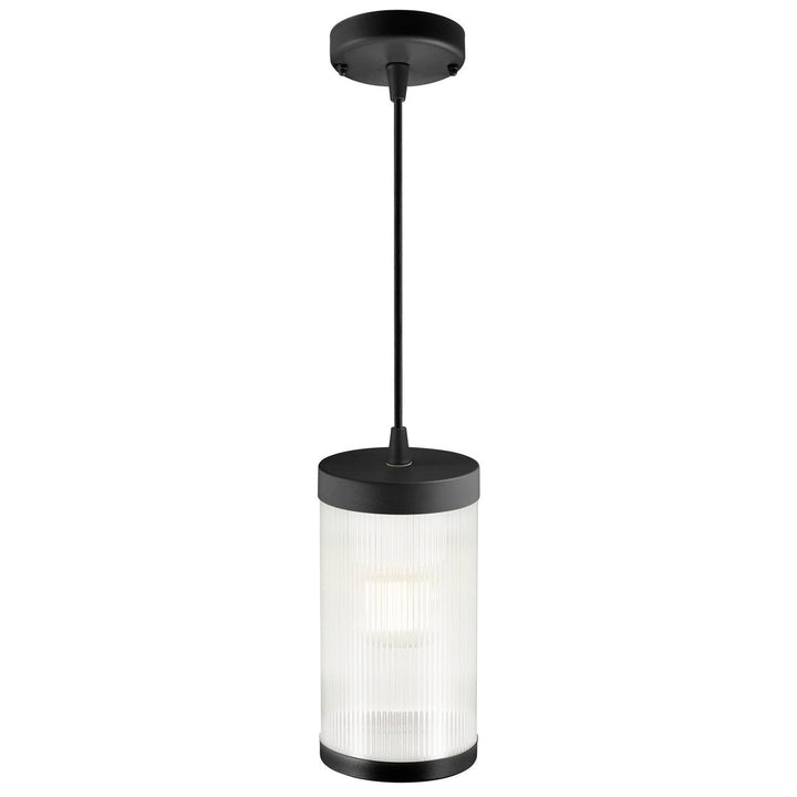 Coupar takpendel utendørs IP54 E27-Utebelysning taklampe-Nordlux-Svart-2218053003-Lightup.no