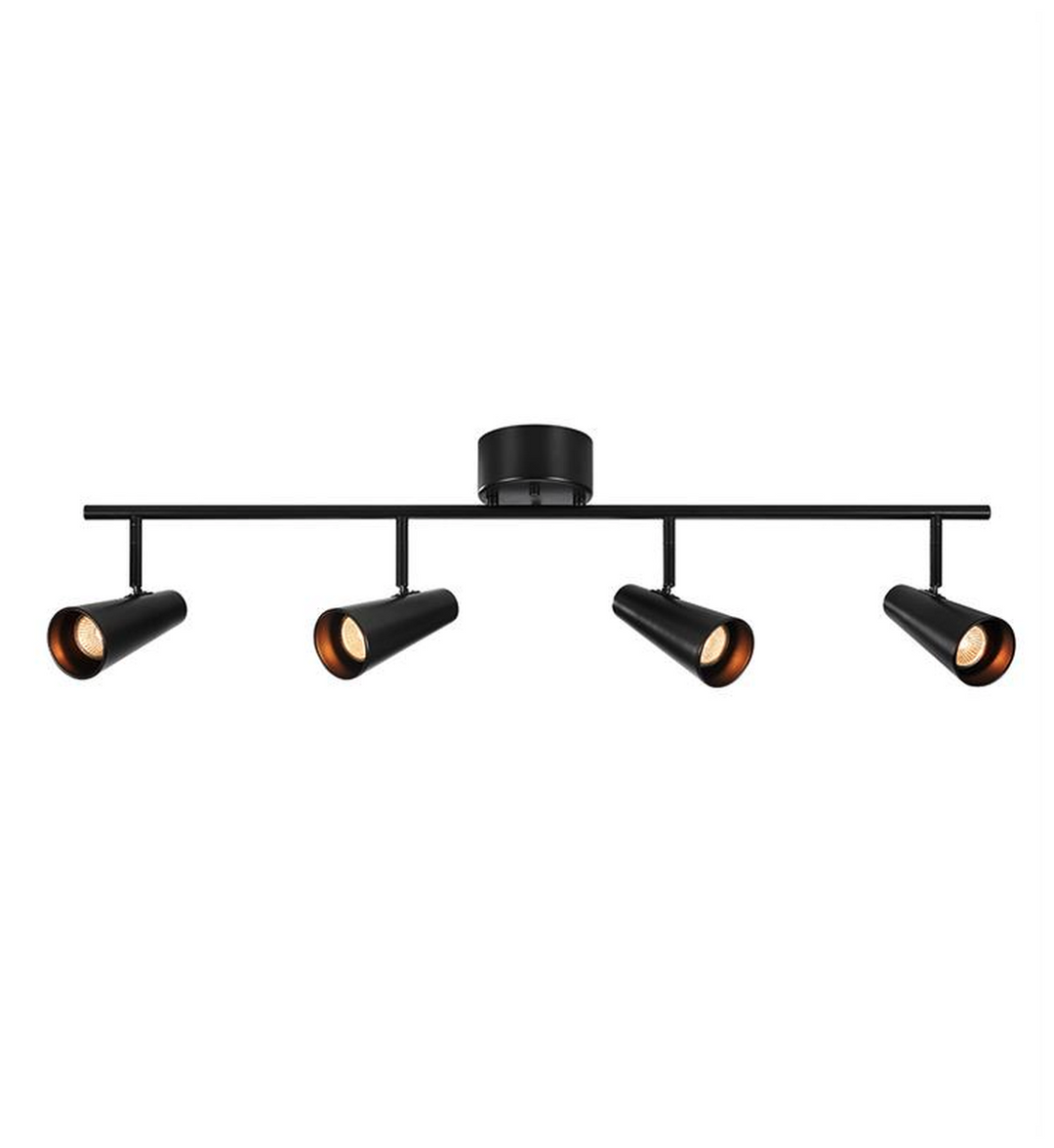 Crest 4 spotskinne Svart - Svart-Taklamper-Marksløjd-Svart-Mrk-108202-Lightup.no