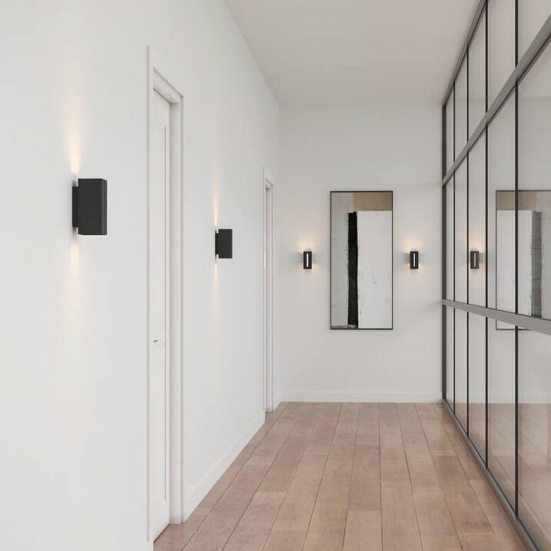 Curtiz vegglampe 2x4,5W step dim-Vegglamper-Nordlux-Hvit-2110551001-Lightup.no