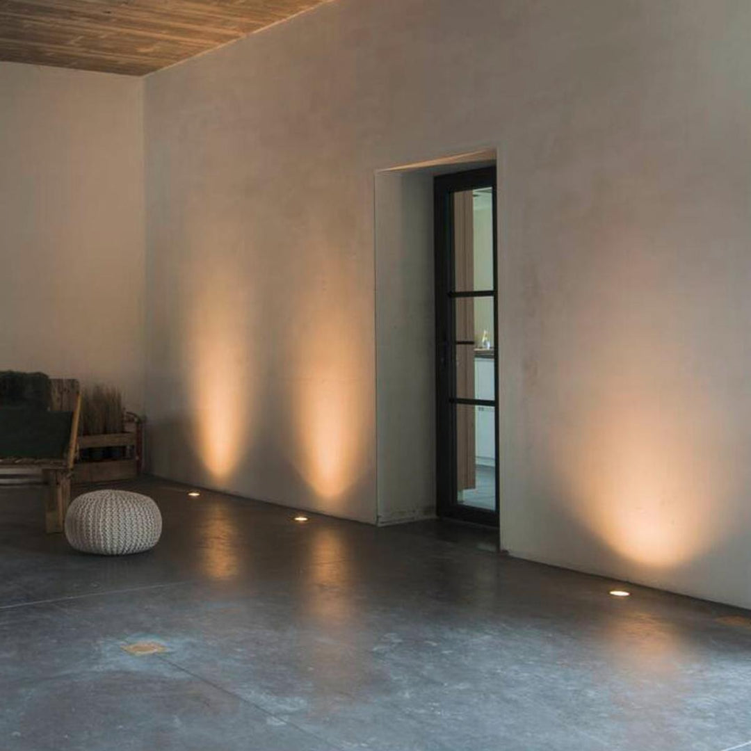 Dasar 116 rund nedfellbar uplight GU10 IP67-Utebelysning uplight-Slv-Rustfritt stål-slv-228430-Lightup.no