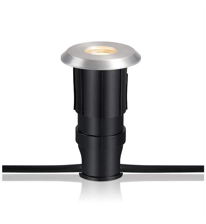 Decklight 0,8W aluminium - Garden 24 - Aluminium-Utebelysning Garden 24-Marksløjd-Aluminium-Mrk-107716-Lightup.no