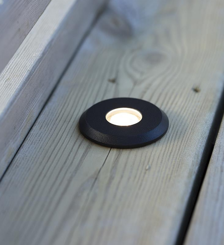 Decklight 3W - Garden 24 - Svart-Utebelysning Garden 24-Marksløjd-Svart-Mrk-107285-Lightup.no
