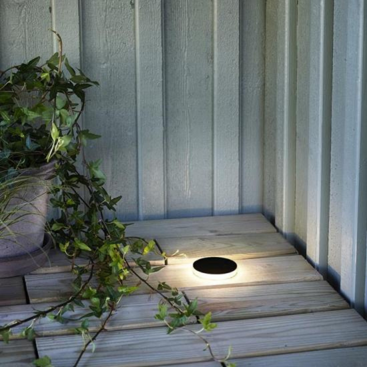 Decklight 3w 60mm - Garden 24 - Svart-Utebelysning Garden 24-Marksløjd-Svart-Mrk-106935-Lightup.no