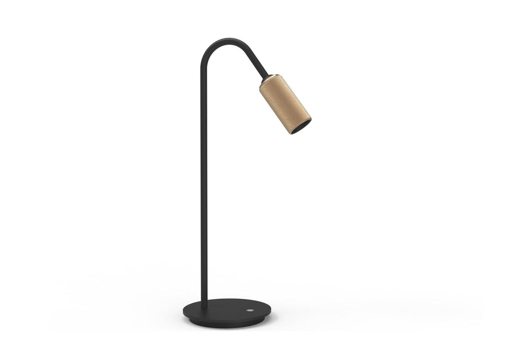 Decor F1 bordlampe 7W 3000 Kelvin - Dimbar-Bordlamper-Antidark-Svart / Messing-2-360-01-4-Lightup.no