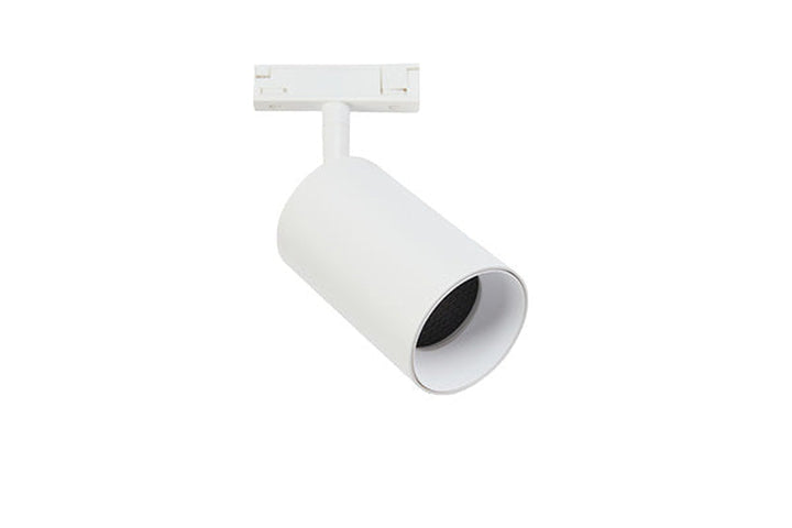 Designline Tube Pro komplett 1,9 meter spotskinne med 3 spotter GU10 - Hvit-Spotskinner 230V-Antidark-Hvit-3-311-20-1+4-311-01-1+2-312-01-1+3-Lightup.no
