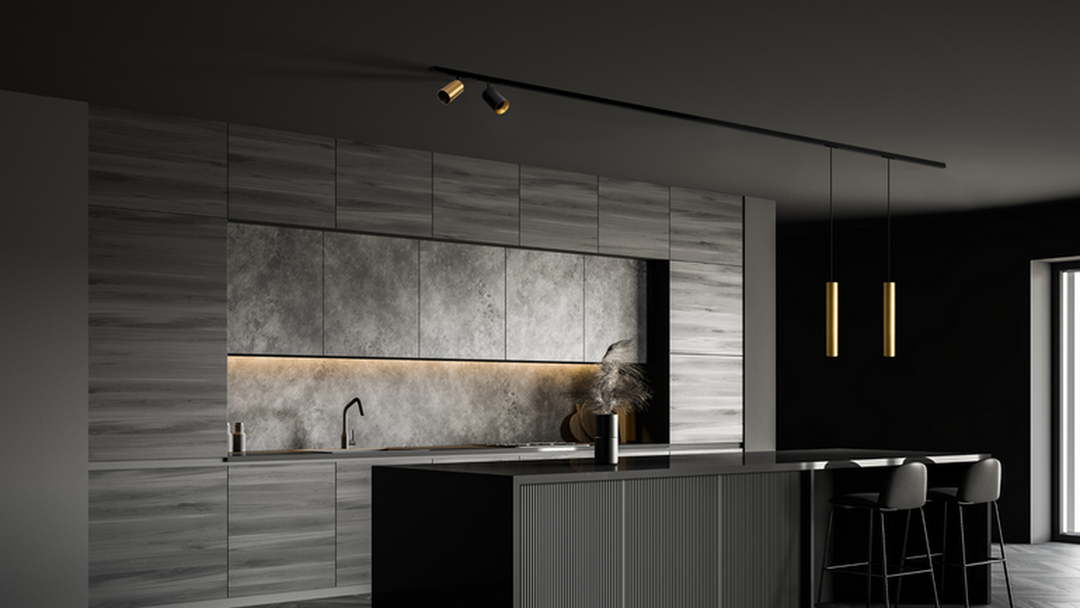 Designline Tube flex takpendel - Rose gull-Takpendler-Antidark-Rosegull-2-314-01-5-Lightup.no