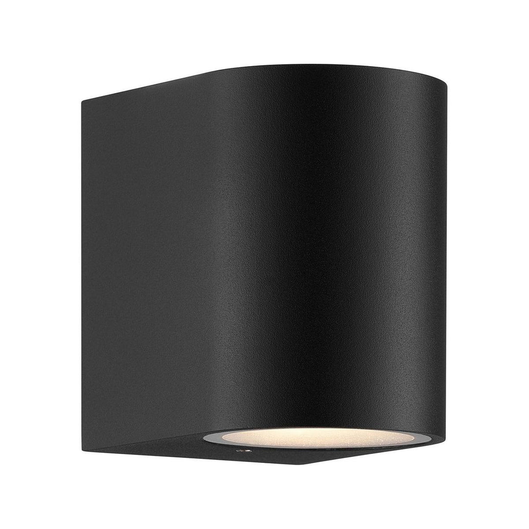Dion vegglampe utendørs ned IP44-Utebelysning vegg opp og ned-Nordlux-Svart-2518001003-Lightup.no