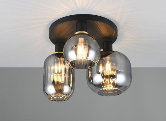 Diva taklampe 3-lys-Taklamper-Trio Lighting-Svart-trl__619800332-Lightup.no