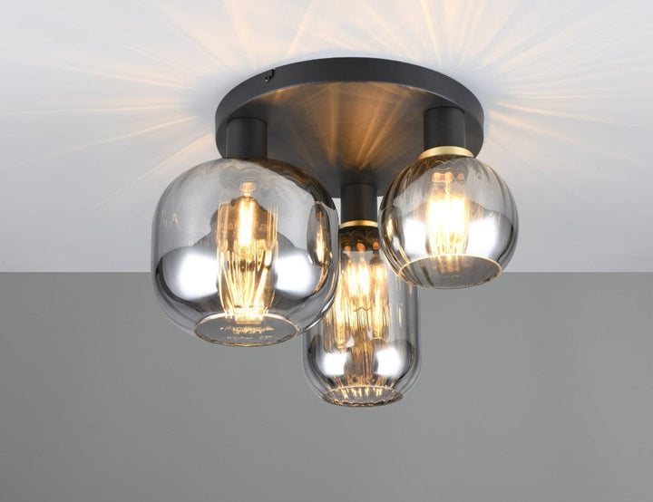 Diva taklampe 3-lys-Taklamper-Trio Lighting-Svart-trl__619800332-Lightup.no