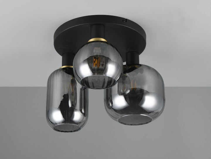 Diva taklampe 3-lys-Taklamper-Trio Lighting-Svart-trl__619800332-Lightup.no