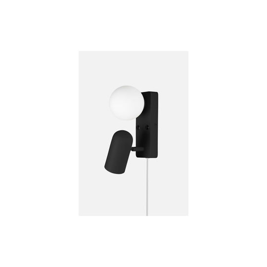 Doppio vegglampe-Vegglamper-Globen Lighting-Svart-434311-Lightup.no