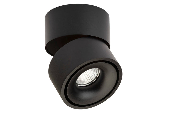 Easy W100 takspot 1 lys 10W Dim to warm Dimbar-Taklamper-Antidark-Svart-2-215-25-2-Lightup.no