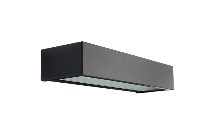 Edge direct vegglampe ned 7W 2700 Kelvin dimbar IP65 - Svart-Utebelysning vegg opp og ned-Sg Armaturen As-Svart-3100991-Lightup.no