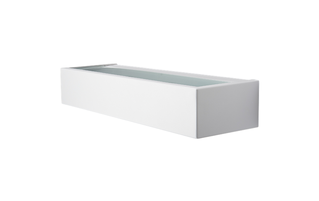 Edge vegglampe opp/ned 10W 3000 Kelvin dimbar IP65-Utebelysning vegg opp og ned-Sg Armaturen As-Hvit-3104803-Lightup.no