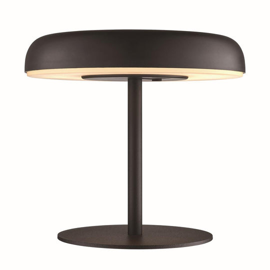 Elmer solar bordlampe utendørs 2W 3000 Kelvin IP44 - Solcelle-Bordlamper-Nordlux-Svart-2518305003-Lightup.no