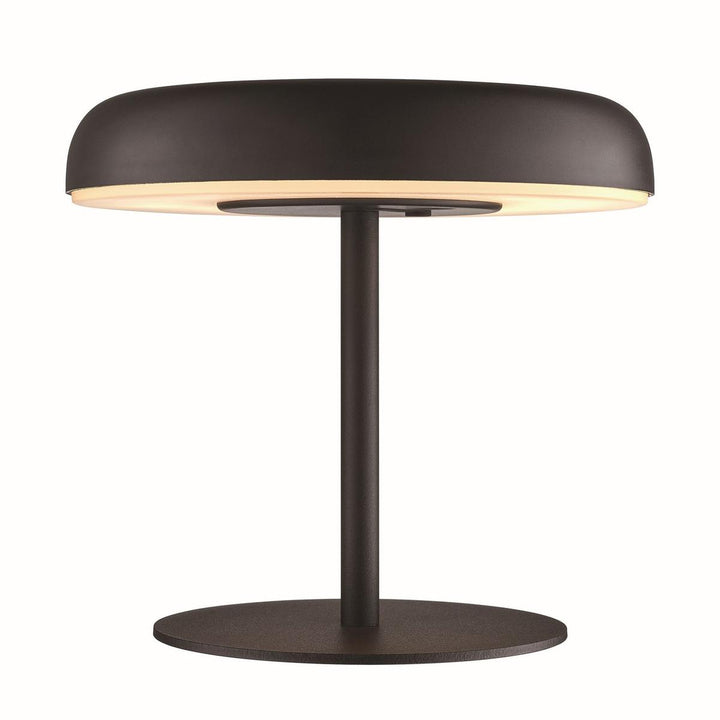 Elmer solar bordlampe utendørs 2W 3000 Kelvin IP44 - Solcelle-Bordlamper-Nordlux-Svart-2518305003-Lightup.no