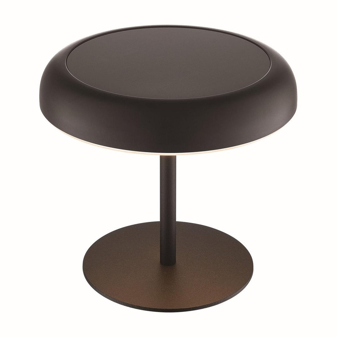 Elmer solar bordlampe utendørs 2W 3000 Kelvin IP44 - Solcelle-Bordlamper-Nordlux-Svart-2518305003-Lightup.no