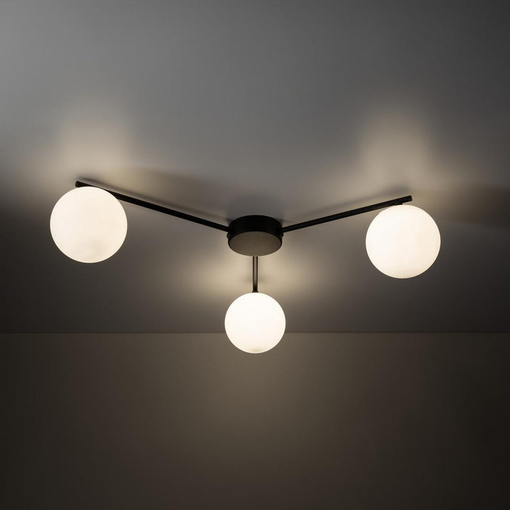 Elton taklampe 3-lys-Taklamper-TK Lighting-Svart-TK-10261-Lightup.no