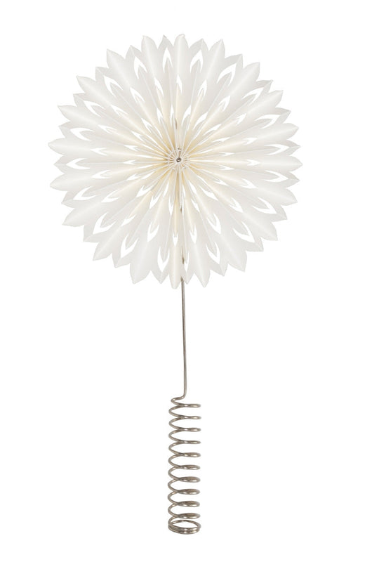 Elvira top star til juletre-Julebelysning adventstjerne-Watt & Veke-Hvit-Wae__P1012001-Lightup.no